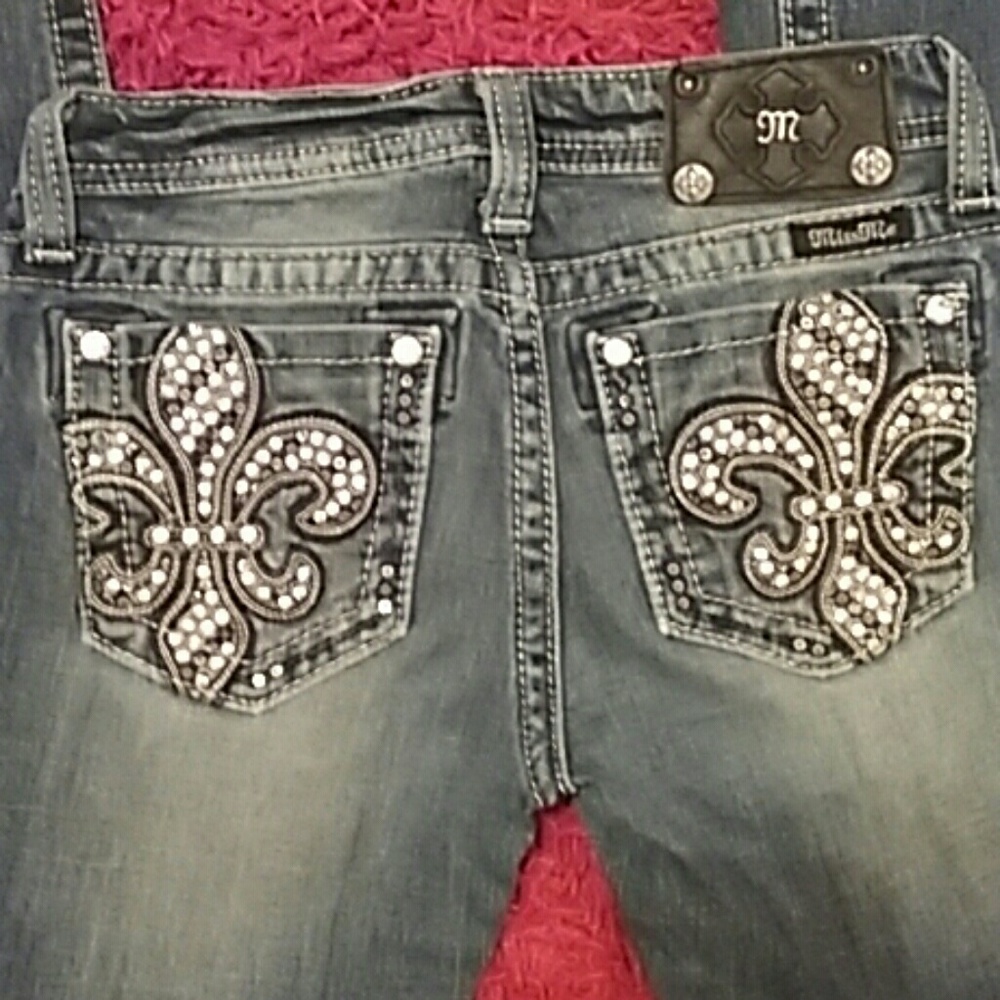 2pair!! Miss Me Jeans Girls size 12